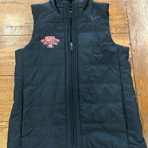 Nike Black Cincinnati Reds Puffer Vest